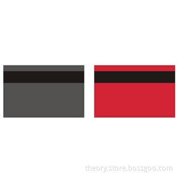 plastic different color magnetic stripe card